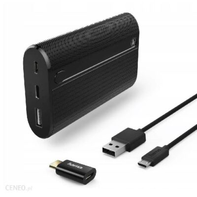 Powerbank Hama X7 Power Pack 7800mAh Czarny (178982)