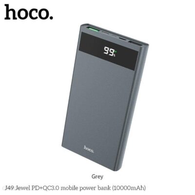 Powerbank HOCO J49 Jewel 10000mAh Szary