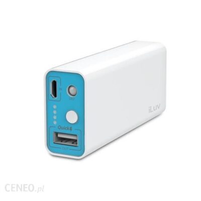 Powerbank iLuv MyPower 5200mAh Biały