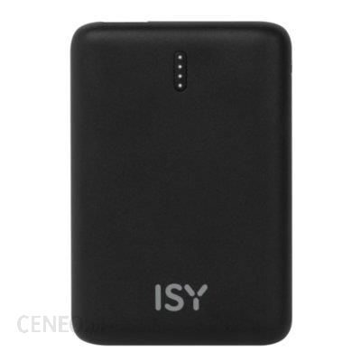 Powerbank ISY 5000mAh Czarny (IPP-5000-SL-BK)