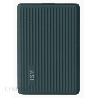 Powerbank ISY 5000mAh Szaro-Czarny (IPP-5000-HD-BK)