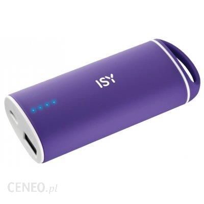 Powerbank Isy 5200mAh Fioletowy (IAP-2203)