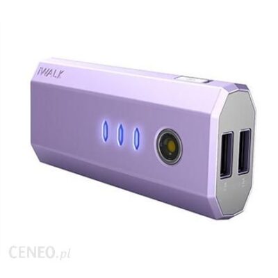Powerbank Iwalk Extreme 5200Duo 5200mAh Backup Fioletowy
