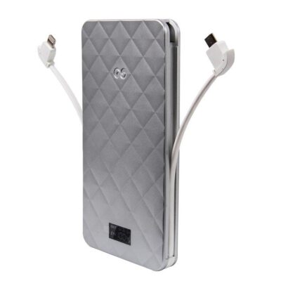 Powerbank iWalk Extreme Trio 10000mAh Srebrny (UBO10000Srebrny)