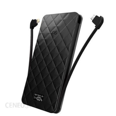 Powerbank iWalk Extreme Trio Ultra Thin 10000mAh Czarny (UBO10000)