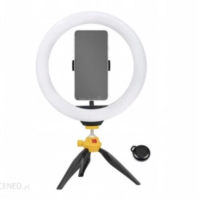 Kodak LED Ring Light Selphie 10'' SL001 + Statyw Pilot Czarny (SB6083)