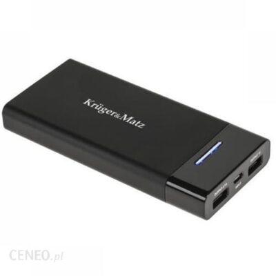 Powerbank Krüger&Matz 10000mAh Czarny (KM0138)