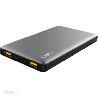 Powerbank LAMAX 10000mAh Szary (LM1000QC)