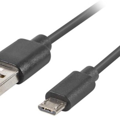 Lanberg Kabel Ca-Usbm-20Cu-0005-Bk Usb 2.0 Micro Usb Typu B 0