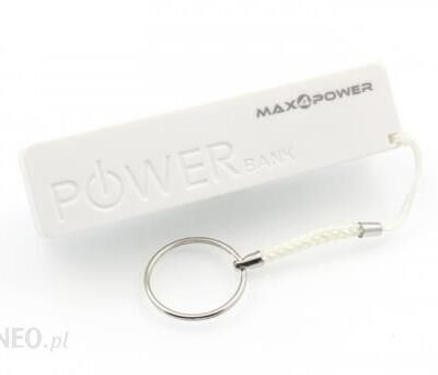 Powerbank Max4power 2200mAh Biały (PBY026W2200)