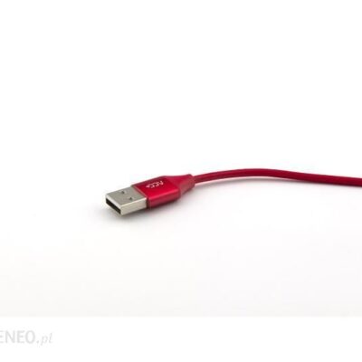 Maxcom ACC+ KABEL LIGHTNING MFI 1m Czerwony (CABMFIRED)