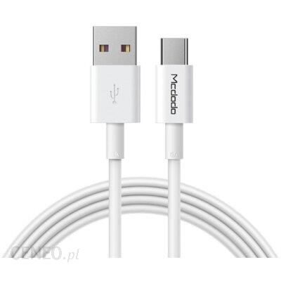 Mcdodo Kabel USB - USB Typ-C 1m Biały (GSM099978)