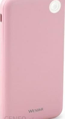 Powerbank Mobilari Wesdar S61 10000mAh Różówy (M555022)