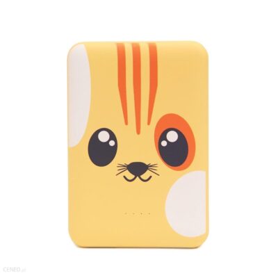 Powerbank Mobility On Board Power Animals 10000mAh Żółty