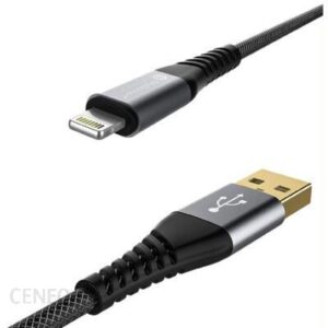 MySCREEN Kabel USB - Lightning 2m Czarny (MKL200CM)