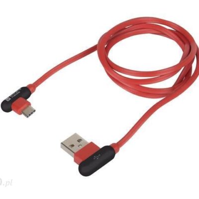 Natec Extreme Media kabel USB-C/USB (M) 1m czerwony (NKA1201)