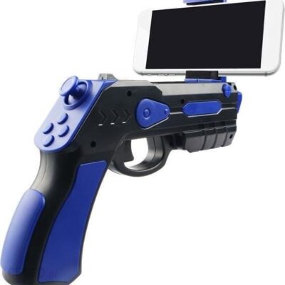 OMEGA REMOTE AUGMENTED REALITY GUN BLASTER BLACK+ BLUE [44350]