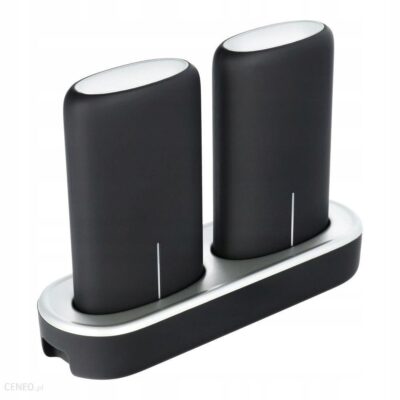 PARTNER TELE POWER BANK ZE STACJĄ DOKUJĄCĄ 2 X 5000 MAH CZARNY