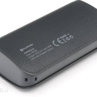 Powerbank Platinet 5200mAh Szary (PMPB52LG)