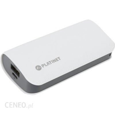 Powerbank Platinet Leather 5200mAh Biały