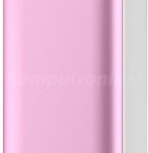 Powerbank Platinet polymer LCD + micro USB 10000mAh różowy (PMPB10XLP)