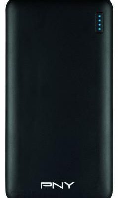 Powerbank PNY Technologies Powerpack Slim 5000mAh Czarny (P-B5000-4Slmk01-Rb)