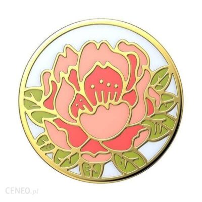 PopSockets Uchwyt Enamel Blooming Peony Pink