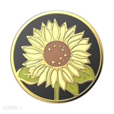 PopSockets Uchwyt Enamel Here Comes The Sun Black
