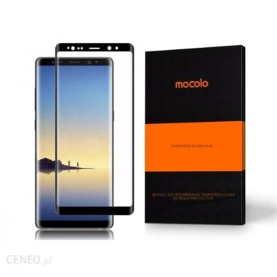 Premium Glass Szkło Hartowane Mocolo Tg+3D Galaxy Note 8 Black (MOCOLONOTE8)