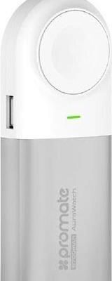 Powerbank Promate AuraWatch 6700mAh Srebrny