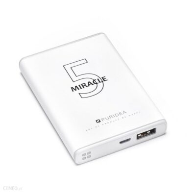 Powerbank PURIDEA S12 5000mAh Biały