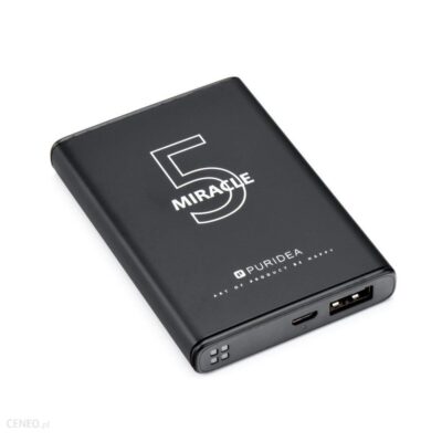 Powerbank PURIDEA S12 5000mAh Czarny