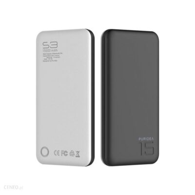 Powerbank PURIDEA S3 15000mAh Czarny