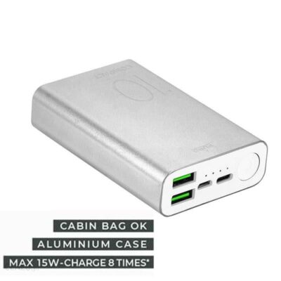 Powerbank Puro Compact 10000Mah Srebrny (Fcbb100P7Sil)