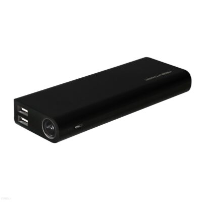 Powerbank Realpower 12000mAh Czarny (PB12000 )