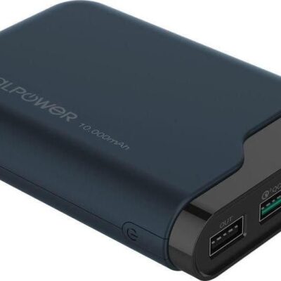 Powerbank Realpower PB-10000 10000mAh Granatowy