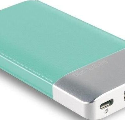 Powerbank Realpower PB-4000 4000mAh Fashion Turkusowy