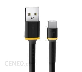 Reinston EKT36 USB-C 2m Czarno-Żółty
