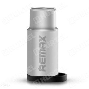 remax przejściówka adapter z micro na USB Typu C Srebrny
