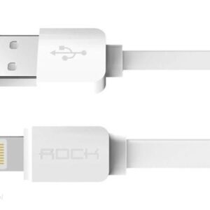ROCK Kabel USB Lightning do iPhone 32cm biały