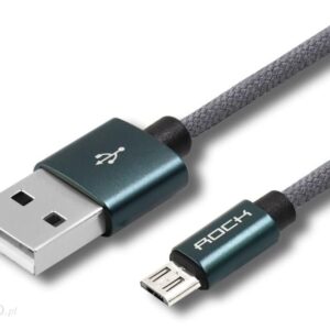 Rock Kabel USB Lightning Nylonowy do iPhone 100 cm (710)