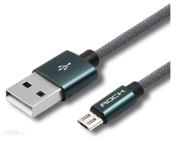 Rock Kabel USB Lightning Nylonowy do iPhone 100 cm (710)
