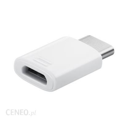 Samsung Adapter microUSB-USB-C Biały (GH9840218A)