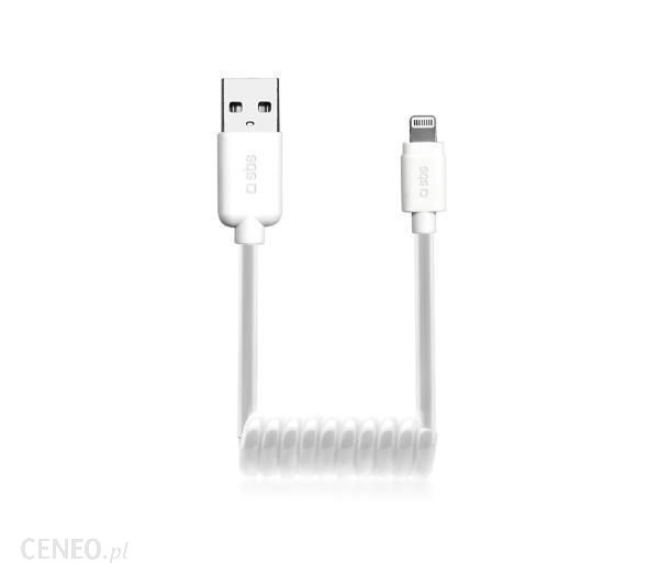 SBS Lightning - USB 1m Biały (TECABLEUSBIP5SW)