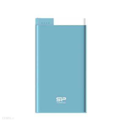 Powerbank Silicon Power S55 5000mAh Niebieski (SP5K0MAPBKS55P0B)