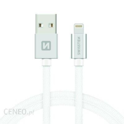 Swissten Kabel USB - Lightning 2m Biały (71523303)