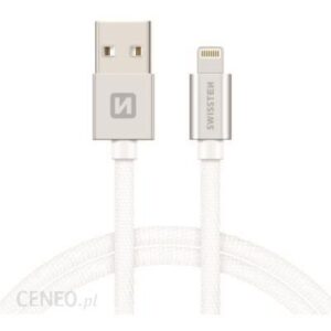 Swissten Kabel USB - Lightning 2m Biały (71524303)
