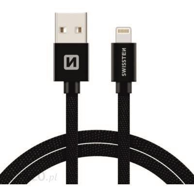 Swissten Kabel USB - Lightning 2m Czarny (71524301)