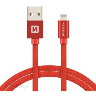 Swissten Kabel USB - Lightning 2m Czerwony (71524306)