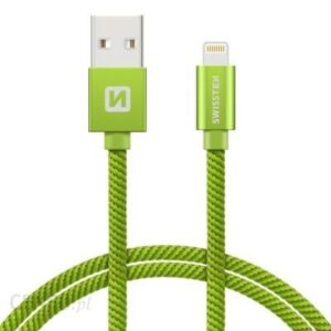 Swissten Kabel USB - Lightning 2m Zielony (71523307)